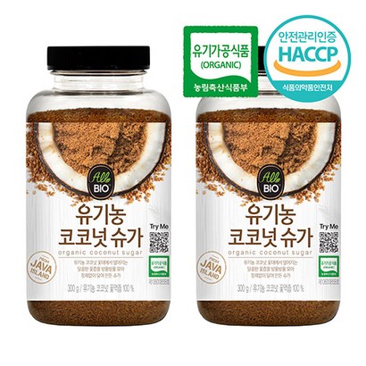 올바이오 꽃즙 코코넛 슈가 비정제 원당 천연 감미료 유기농설탕 2개 리뷰후기