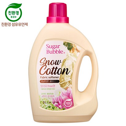 슈가버블 친환경 스노우코튼 섬유유연제