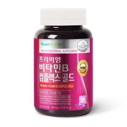 뉴트리디데이 프리미엄 비타민B 컴플렉스 골드