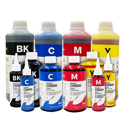 잉크테크 C5000D 대용량 무한 리필 잉크 캐논 환 B2020 B2120 B2320 B2720 B2760 B5090 B5160 B5190