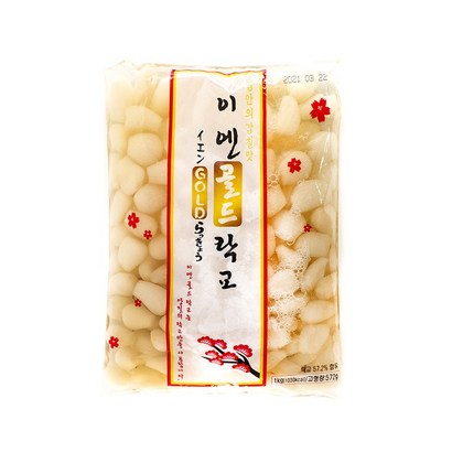 이엔 골드 락교 장아찌 리뷰후기