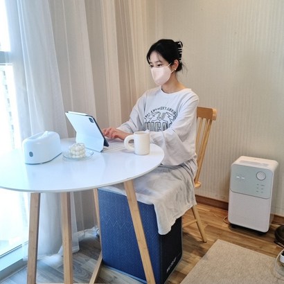 스위트빈 발난로 파티션히터 히팅패드극세사무릎담요 SWB02