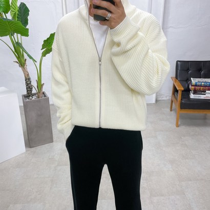 스트릿제이 데일리 하프넥 하찌 집업 자켓 리뷰후기