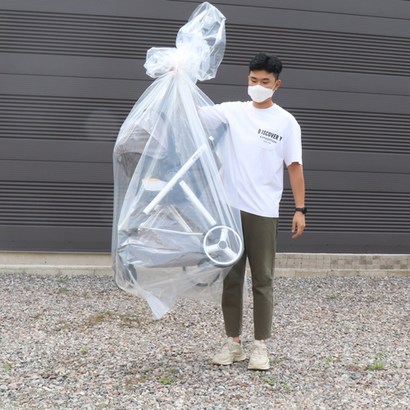 두꺼운 대형 E 비닐봉투 유아용품 이삿짐 정리 김장비닐