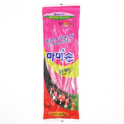 마미손 고무장갑 뉴밴드대1봉10개 생활용품 주방용품 주방