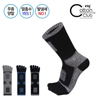 무배 순면 남성 발가락 통풍 중목양말 NCT01 10족세트