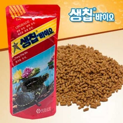 핑퐁 생칩 바이오 거북이사료 사료