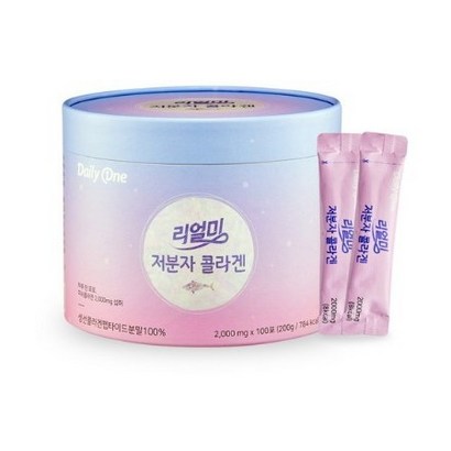 데일리원 리얼미 저분자 콜라겐 리뷰후기