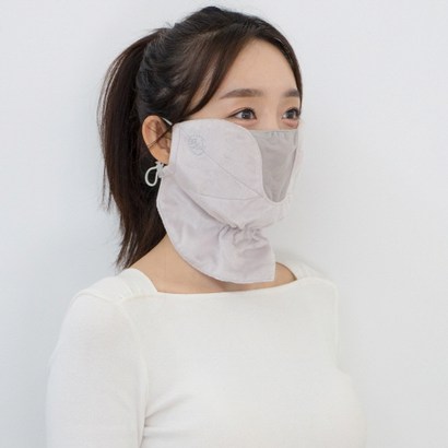 골프 겨울 극세사 방한마스크 코망사 여성용 골프마스크