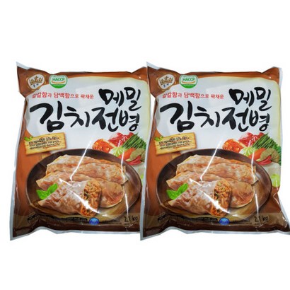 준푸드 메밀김치전병 2 2개 리뷰후기