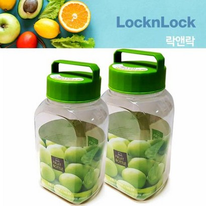 유니크앤몰 락앤락 과실주병5매실주병 담금주병 매실통 과일청
