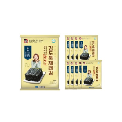김도둑 장윤정의 재래 전장김 9봉 리뷰후기