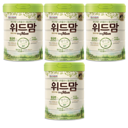 바른목장 원유로 만든 위드맘 분유 1단계