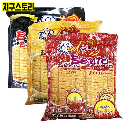 벤토 오징어포 맛징어 핫징어 불징어 6개입