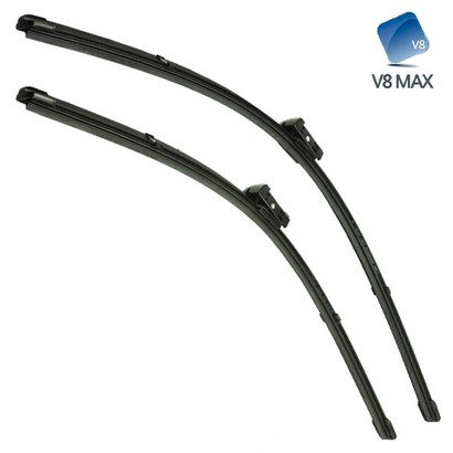 V8MAX 테슬라 모델3 와이퍼 좌우 1세트 | 플랫 자동차와이퍼 윈도우블러쉬 블레이드 리뷰후기