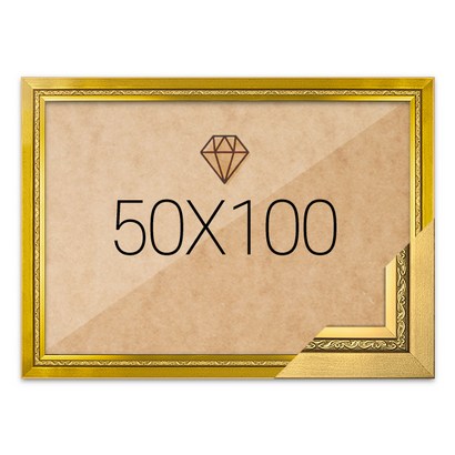 보석십자수액자 50x100 고급형 그레이스 골드