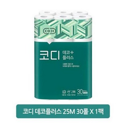 코디 데코플러스 3겹데코 화장지 휴지