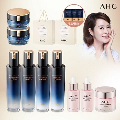 AHC *프라임 엑스퍼트EX 기초3종 2세트리얼래디언스 앰플 2종리얼래디언스 크림 1종