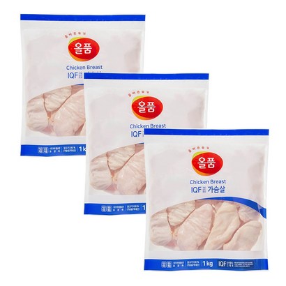 올품 IQF 닭가슴살