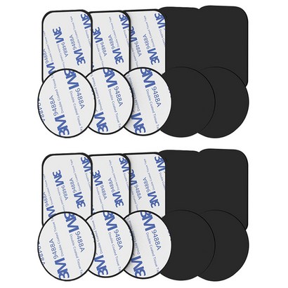 펠리칸 휴대폰 테블릿 자석 철판 마그네틱 플레이트 사각 10 ea 원형 10 ea