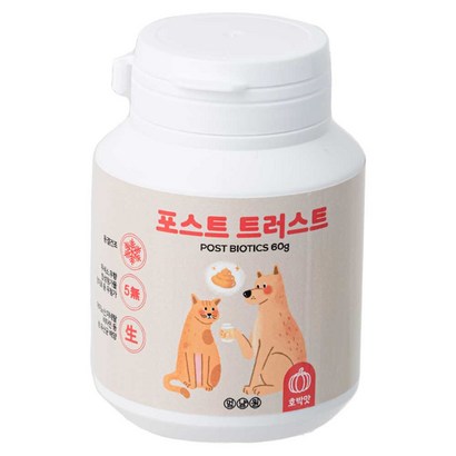 멍냥원 포스트트러스트 강아지 유산균 고양이 리뷰후기