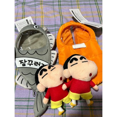 짱구 파우치 인형