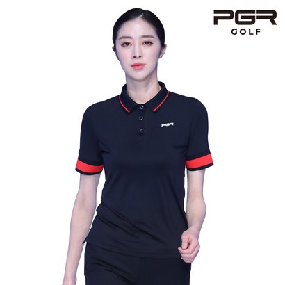 R 골프 2021SS 여성 골프웨어 여자 반팔 카라 티셔츠 T-4287
