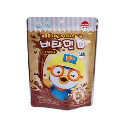 뽀로로 데일리 비타츄잉정 비타민D 초코