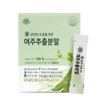 내추럴박스 _ 여주 추출분말 50포 1개