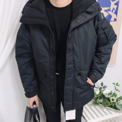 남녀공용 방수 방풍 기능성 항공 패딩 점퍼 빅사이즈 S-4XL 95-130 리뷰후기