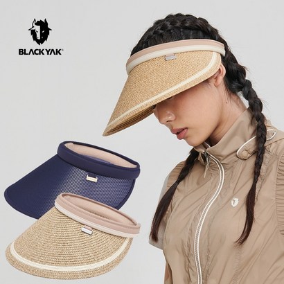 블랙야크 여성 UV차단 썬캡 바이저 우먼선바이저U 2BYHTS1502