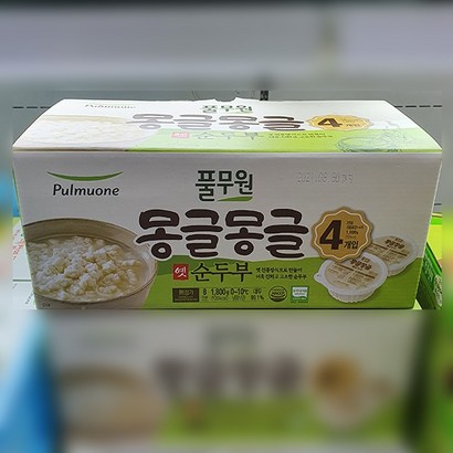 풀무원 몽글몽글 순두부 4입 리뷰 후기
