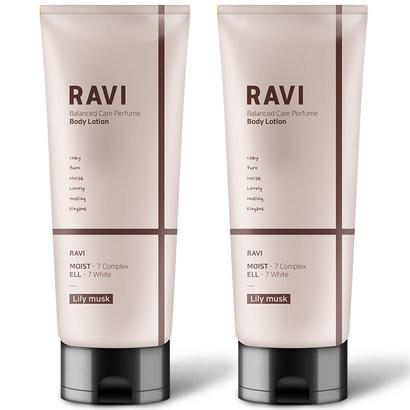 RAVIEL 밸런스드 케어 퍼퓸 바디로션 릴리머스크향 리뷰후기