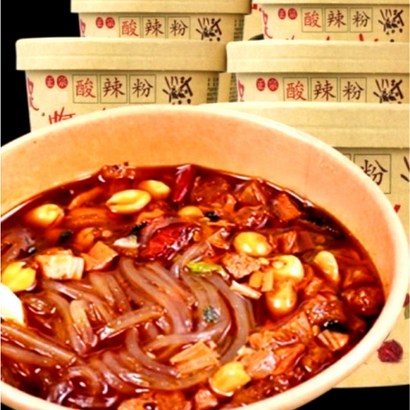화이치쟈 간편 산라탕 컵면