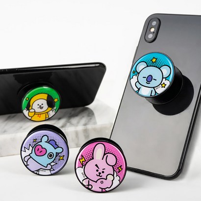BT21 그립톡 브이그립 그립홀더 스마트톡