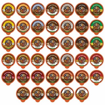 Crazy Cus Favored Decaf Coffee Variety ack 크레이지컵 디카페인 버라이어티 40개