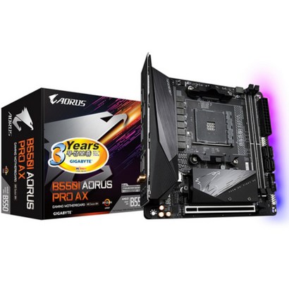 GIGABYTE B550I AORUS PRO AX 리뷰후기