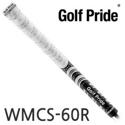 브랜드없음 골프프라이드 멀티컴파운드 화이트아웃 WCS-60R 블랙 그립