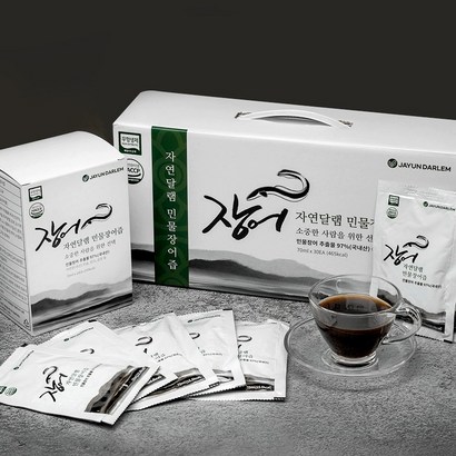 자연달램 국산 자연산 민물장어즙 장어 진액 액기스 엑기스 국내산 건강즙 x30포