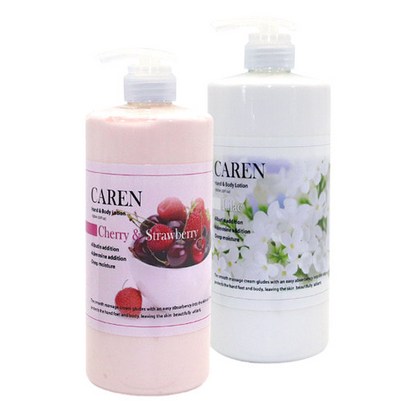 CAREN 카렌 핸드&바디로션 리뉴얼 체리&스트로베리