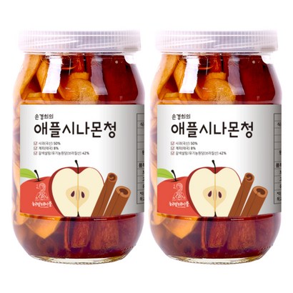 허밍테이블 애플시나몬청 청송사과