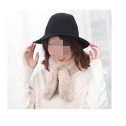 부드러운 인조 밍크 머플러 남성 여성 커플 선물용 목도리