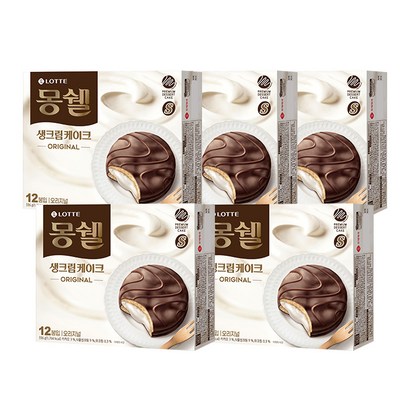 롯데제과 몽쉘 크림 x2개카카오 x2개딸기 x1개 외 초코파이 몽쉘