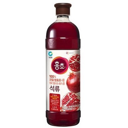 청정원 홍초 자연발효초 사용 석류 리뷰후기