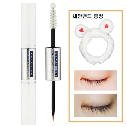 더블펩티 눈썹 속눈썹 마스카라 영양제 리뷰후기