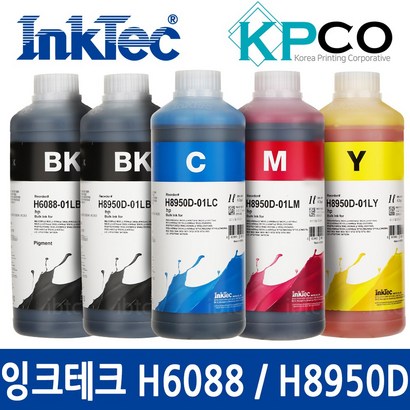 잉크테크 H6088 H8950D 대용량 무한 리필 잉크 H 삼성 환 H7720 H7740 H8610 H8710 H9010 S-J3520W