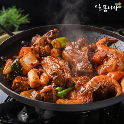 국내산 매운 돼지갈비찜 양념갈비 제육볶음 양념갈비