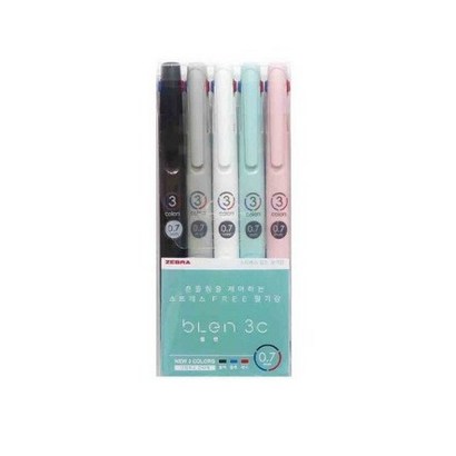 제브라 블렌 3색볼펜 0