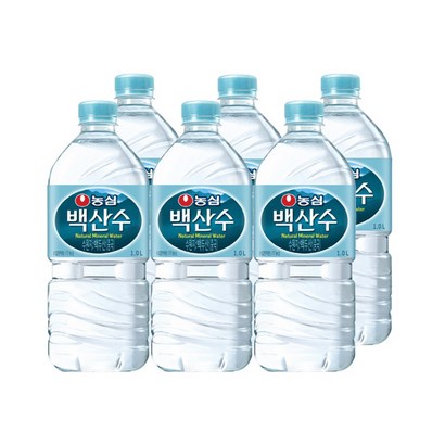 농심 백산수 1L 리뷰후기