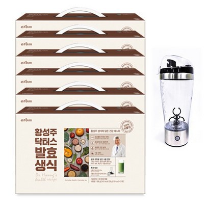 이롬황성주 발효생식 18주분21포6박스 전동쉐이커 리뷰후기